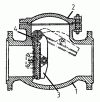 Рисунок 33 Поворотный обратный клапан